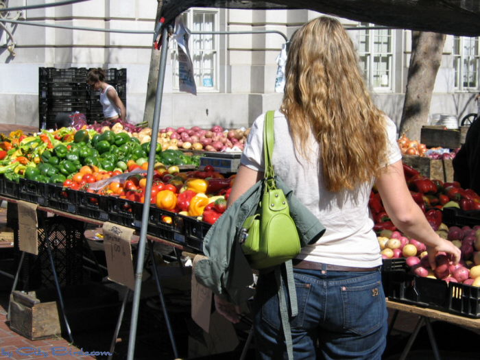Farmers Market, UN Plaza, San Francisco.