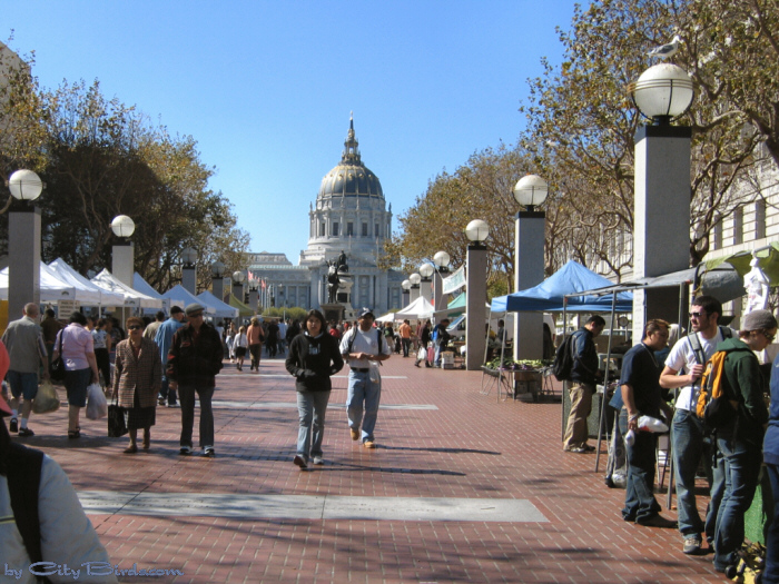 Farmers Market, UN Plaza, San Francisco.