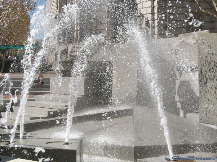 Street Musician, UN Plaza, San Francisco.