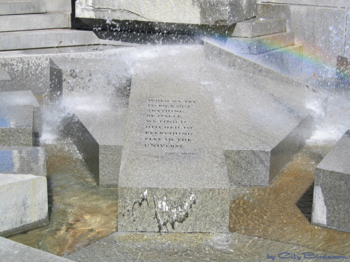 United Nations Plaza Fountain, San Francisco.