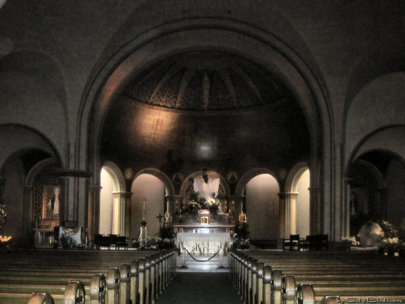 Basilica Interior, Mission Dolores, San Francisco