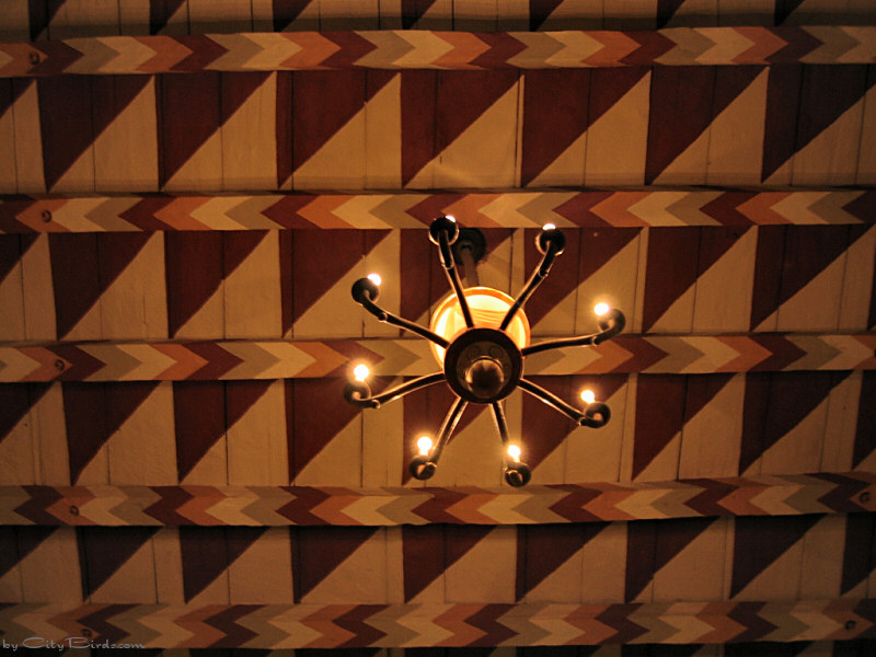 Ceiling of Mission Dolores, San Francisco