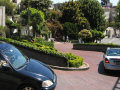 Famous Lombard Street.