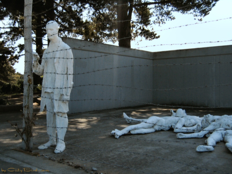 View of the Holocaust Memorial